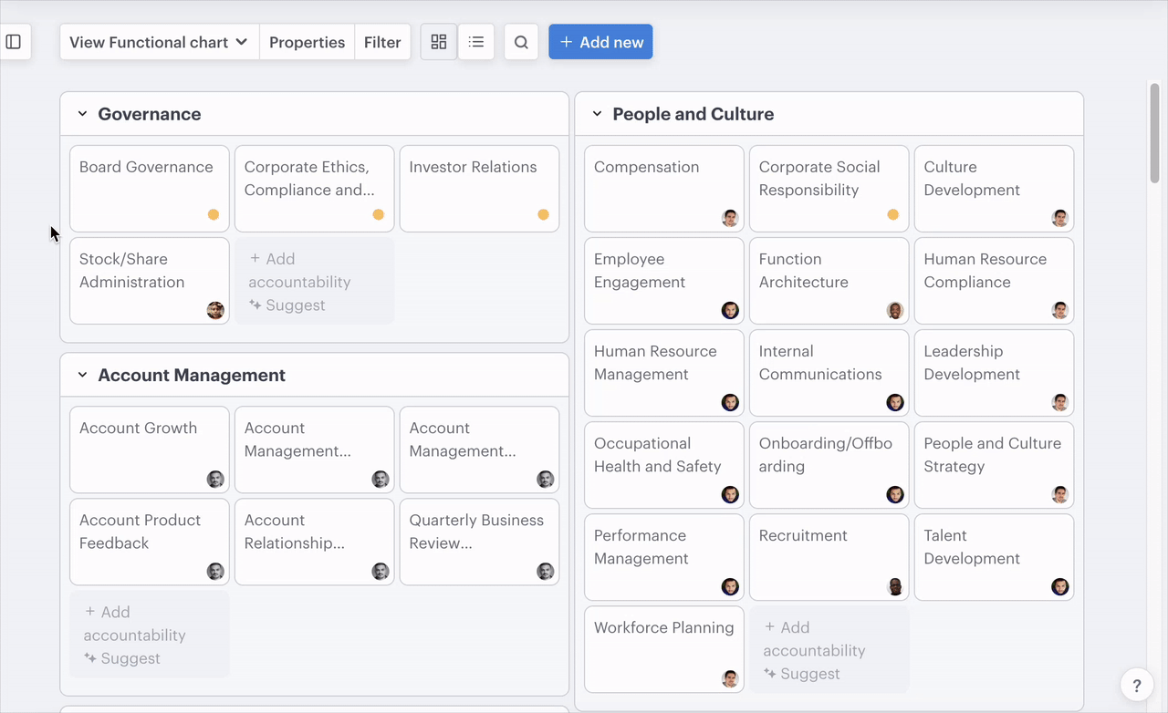 Functionly | Features overview