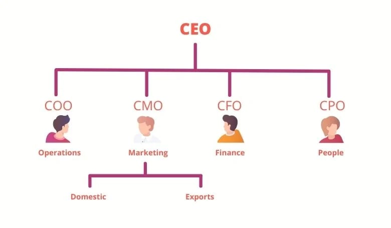 Exports Divisional Structure