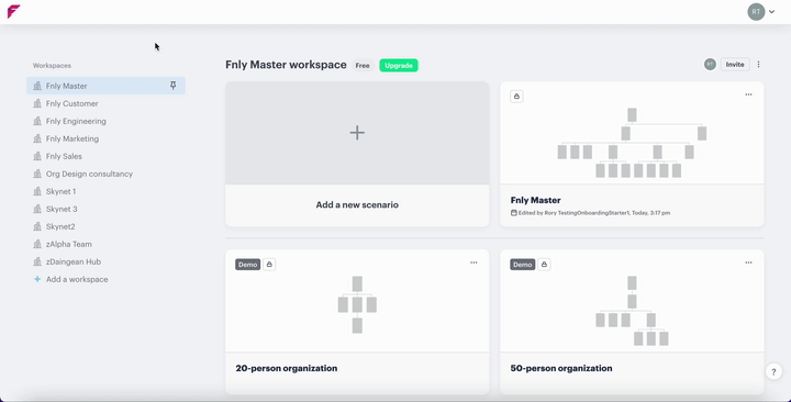 Focus on a workspace