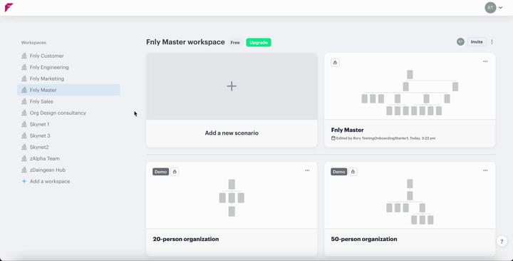 Pin workspaces