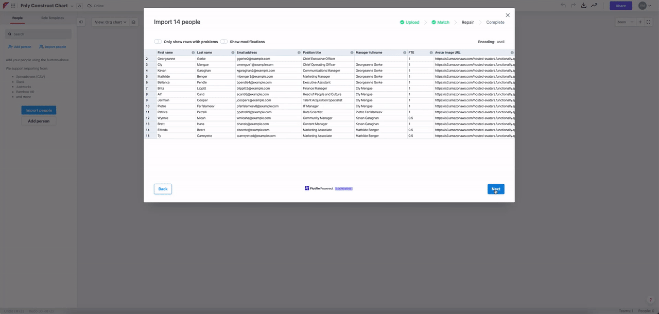 Preparing your spreadsheet