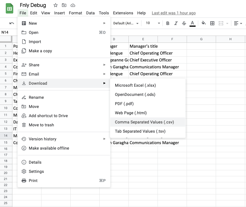 Google Sheet - Functionly