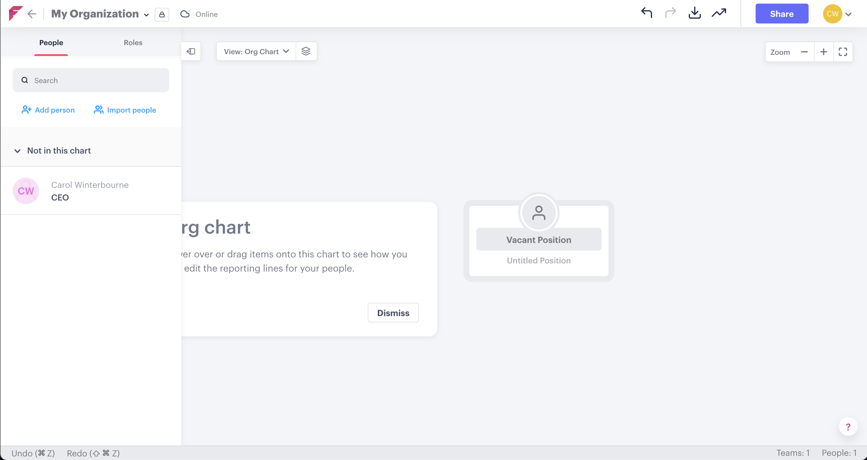 People picker tab